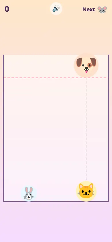 Screenshot from Animal Merge