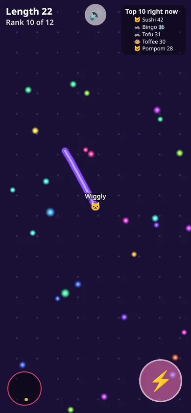 Screenshot from Wiggle Worms